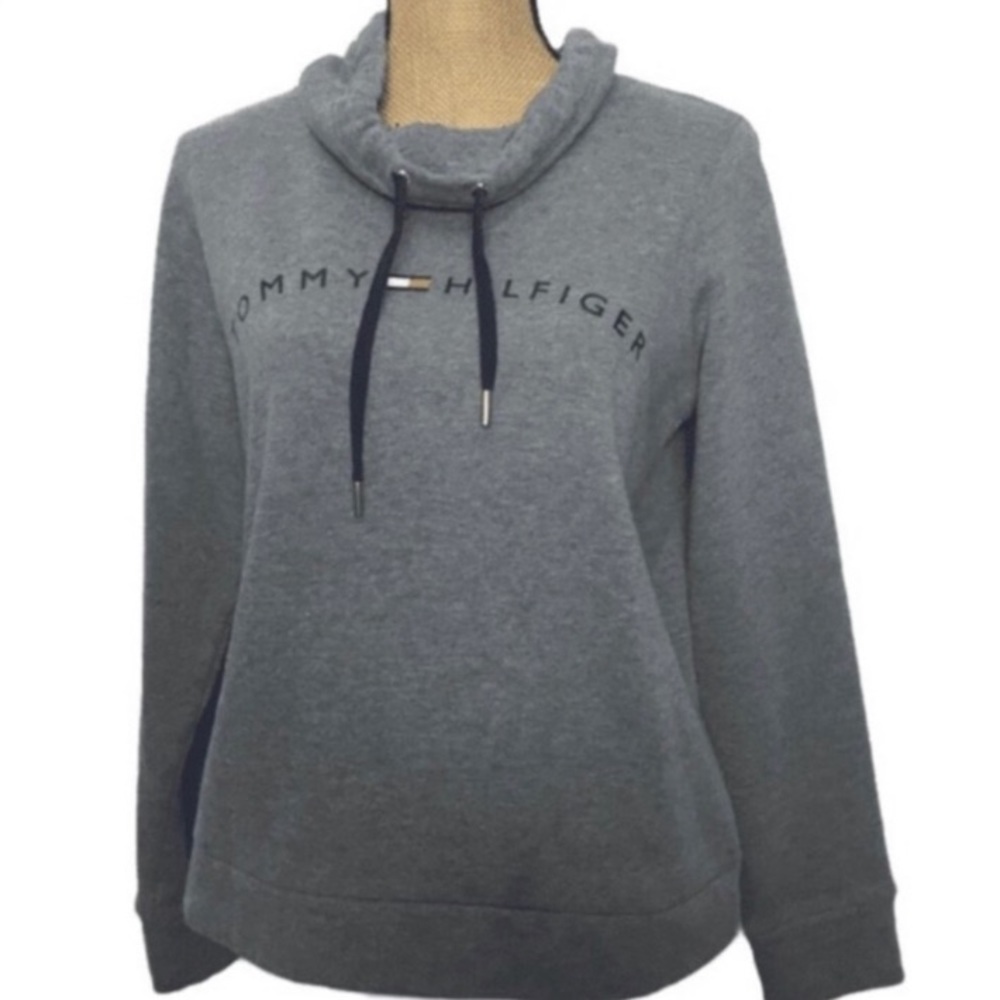 Tommy Hilfiger Sport Mock Neck Casual Sweatshirt M